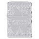 Зажигалка ZIPPO Armor® с покрытием High Polish Chrome, латунь/сталь, серебристая, 38x13x57 мм