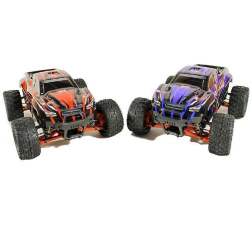 Радиоуправляемый монстр Remo Hobby SMAX UPGRADE (красный) 4WD 2.4G 1/16 RTR