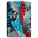 Зажигалка Zippo Tristan Eaton с покрытием White Matte, латунь/сталь, разноцветная, 38x13x57 мм