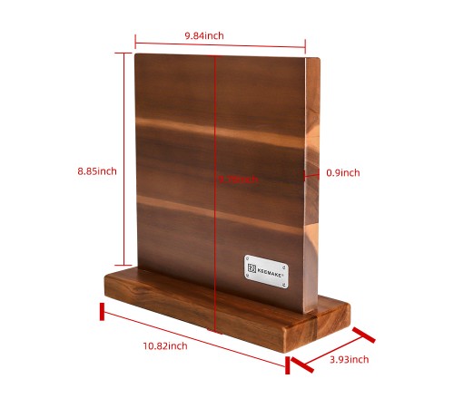 Магнитная подставка для ножей Keemake Double Sided Wooden