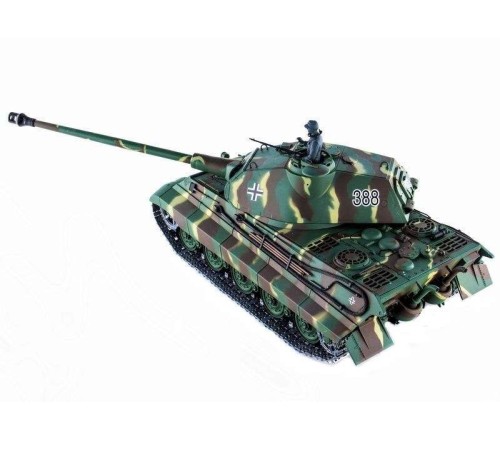 Радиоуправляемый танк Heng Long King Tiger (башня Porsche) Professional V6.0  2.4G 1/16 RTR