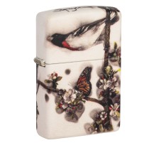 Зажигалка ZIPPO Spazuk Design с покрытием 540 Matte, латунь/сталь, разноцветная, 38x13x57 мм