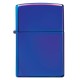Зажигалка ZIPPO Classic с покрытием High Polish Indigo, латунь/сталь, синяя, глянцевая, 38x13x57 мм