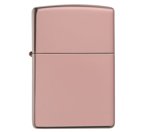 Зажигалка ZIPPO Classic с покрытием High Polish Rose Gold, латунь/сталь, розовое золото, 38x13x57 мм