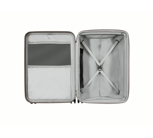Чемодан VICTORINOX Connex, серый, поликарбонат Makrolon, 47x29x69 см, 71 л