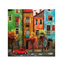 Картина мозаикой 30х30 ГОРОДСКОЙ МОТИВ (квадрат) (28 цветов)