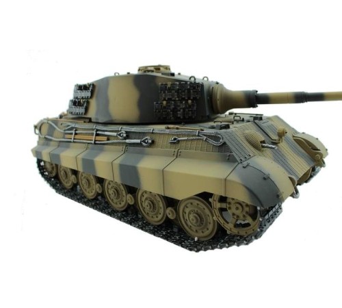Радиоуправляемый танк Torro King Tiger, башня Henschel (Metal Edition) 1/16, ИК-пушка V3.0 2.4G RTR
