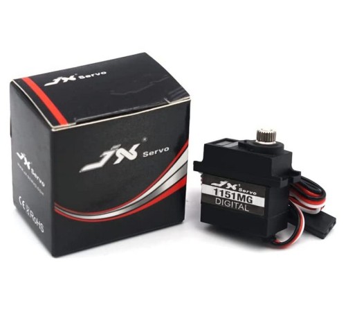 Сервомашинка цифровая JX Servo PDI-1151MG (15г/3.6/0.1/6V) влагозащищенная