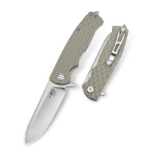 Нож Bestech Grampus сталь D2, рукоять G10 бежевая