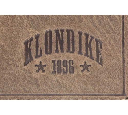 Бумажник KLONDIKE «Finn», натуральная кожа в коричневом цвете, 10 х 11,5 см
