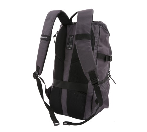 Рюкзак WENGER 15'', серый / чёрный, полиэстер 900D/ М2 добби, 29х15х47 см, 20 л