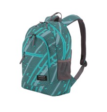 Рюкзак SWISSGEAR, голубой/серый, полиэстер 600D, 32х16х43 см, 22 л