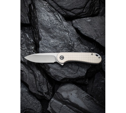 Складной нож CIVIVI Elementum D2 Steel Satin Finished Handle G10 Ivory