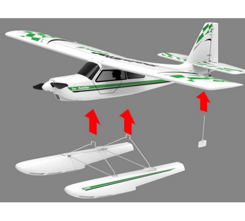 Радиоуправляемый самолет Volantex RC TrainStar Epoch 1100мм KIT