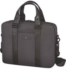 Портфель VICTORINOX Architecture Urban Bodmer 14'', серый, ткань Nüwa®/кожа, 38x10x31 см, 11 л