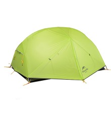 Палатка 2-местная Naturehike сверхлегкая Mongar NH17T007-M, 20D , светло-зеленый, 6927595708088