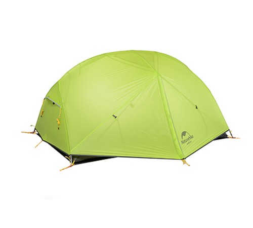 Палатка 2-местная Naturehike сверхлегкая Mongar NH17T007-M, 20D , светло-зеленый, 6927595708088
