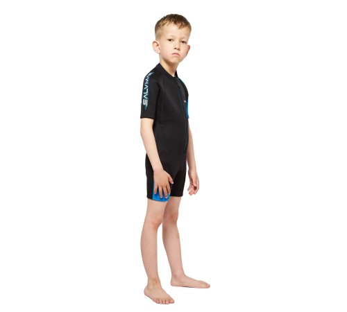 Детский гидрокостюм Salvimar Aquatic, 2 мм, синий, L, на 12-14 лет