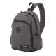 Рюкзак SWISSGEAR 13'', cерый, ткань Grey Heather/ полиэстер 600D PU , 25х14х35 см, 12 л