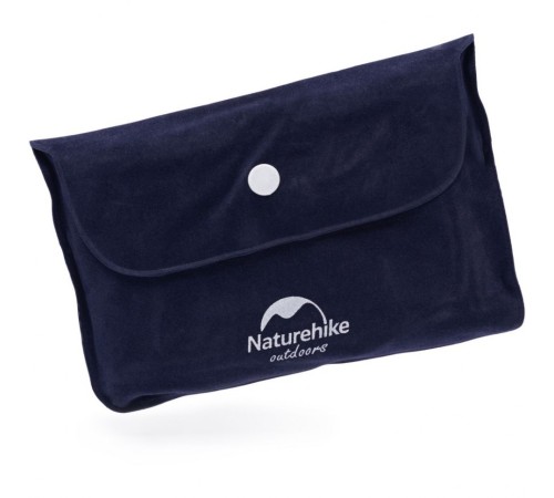 Подушка  Naturehike NH18F018-Z надувная прямоугольная  темно синяя, 6927595760901
