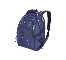 Рюкзак WENGER,15”, синий/серебристый, полиэстер 900D/М2 добби, 34x23x48 см, 38 л