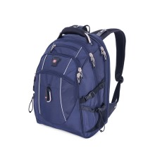 Рюкзак WENGER,15”, синий/серебристый, полиэстер 900D/М2 добби, 34x23x48 см, 38 л