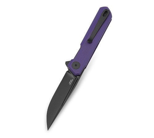 Нож Bestechman Mini Dundee сталь D2, рукоять G10 фиолетовая