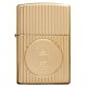 Зажигалка ZIPPO Armor® Founder's Day с покрытием Gold Plate, латунь/сталь, золотистая, 38x13x57 мм
