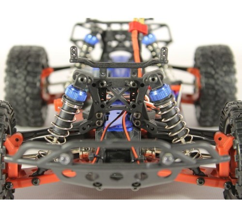 Радиоуправляемый шорт-корс Remo Hobby Rocket Brushless UPGRADE V2.0 (оранжевый) 4WD 2.4G 1/16 RTR