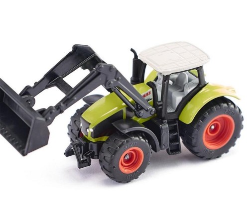 Трактор Siku 1392 Claas Axion с фронтальным погрузчиком