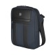 Сумка через плечо VICTORINOX Architecture Urban 2 Crossbody Bag,синий, полиэстер/кожа, 9x22x28 см,6л