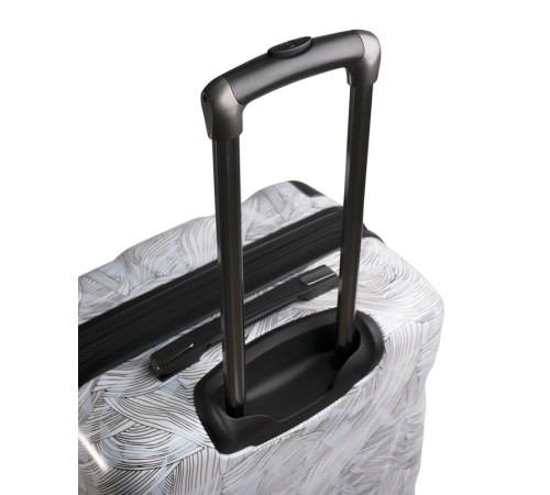 Чемодан WENGER CASCADE, белый с принтом, АБС-пластик, 42 x 26,5 x 62 см, 69 л