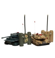 Р/У танковый бой Huan Qi 1:32 IV Tiger vs Leopard 2A5, 2.4G