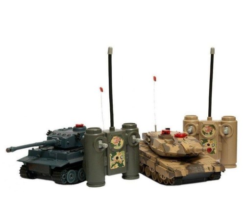 Р/У танковый бой Huan Qi 1:32 IV Tiger vs Leopard 2A5, 2.4G