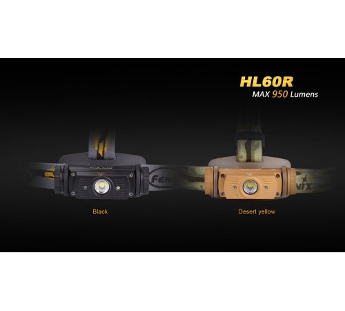 Налобный фонарь Fenix HL60R Cree XM-L2 U2 Neutral White LED, HL60RU2