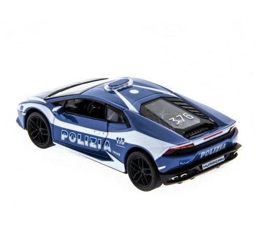 Машина Kinsmart Lamborghini Huracan (Police) инерция (1/12шт.) 1:36 б/к