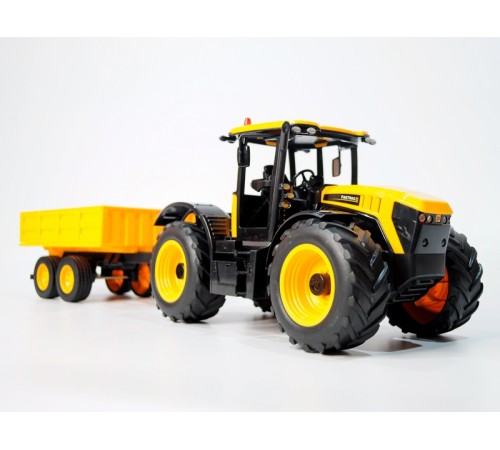 Радиоуправляемый фермерский трактор с прицепом Double Eagle JCB Fastrac 4220 1/16 2.4G RTR