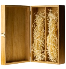 Сет Addwood из древесины дуба для двух бутылок 