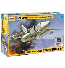 Сборная модель ZVEZDA Фронтовой бомбардировщик Су-24М, 1/72