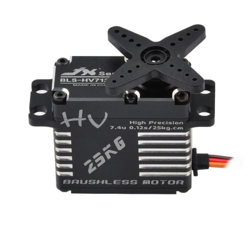 Сервомашинка цифровая JX Servo BLS-HV7125MG (71г/25.8/0.12/7.4V) бесколлекторная, Full metal