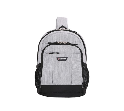 Рюкзак WENGER с одним плечевым ремнем 13'', ткань Grey Heather, 24x14x34,3 см, 12 л