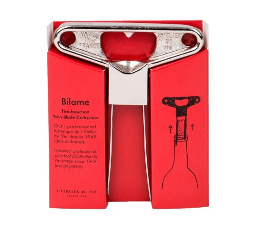 Штопор для вина L'Atelier du Vin Bilame Chrome