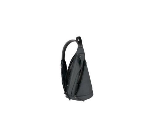 Рюкзак с одним плечевым ремнём VICTORINOX Monosling, чёрный, нейлон Versatek™, 23x14x41 см, 13 л