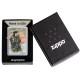 Зажигалка ZIPPO Luis Royo с покрытием Street Chrome, латунь/сталь, серебристая, 38x13x57 мм