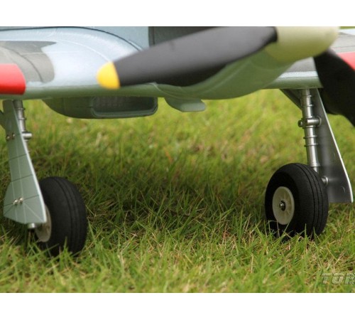 Радиоуправляемый самолет Top RC Hurricane зеленый 750мм 2.4G 4-ch LiPo RTF