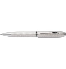 Шариковая ручка Cross Peerless Citizen LE New York. Цвет - матовый платиновый.