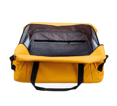 Сумка дорожная TORBER Mobi, желтая, полиэстер 900D с PU покрытием, 65 х 37 х 34 см
