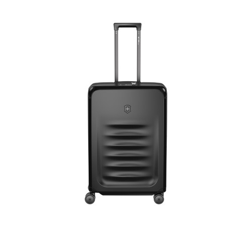 Чемодан VICTORINOX Spectra™ 3.0 Exp. Medium Case, чёрный, поликарбонат Sorplas™, 46x30x69 см, 81 л