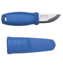 Нож Morakniv Eldris, нержавеющая сталь, цвет синий, ножны, шнурок, огниво, 13522