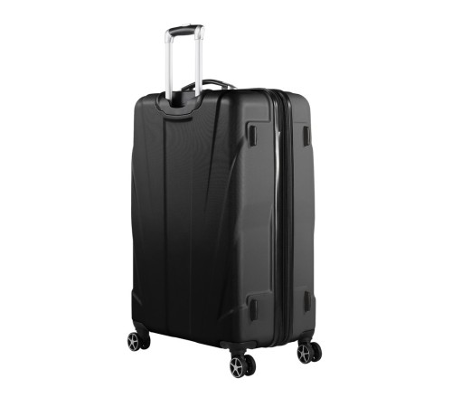 Чемодан SWISSGEAR ADAMS, черный, АБС-пластик, 52 x 31 x 78 см, 96 л